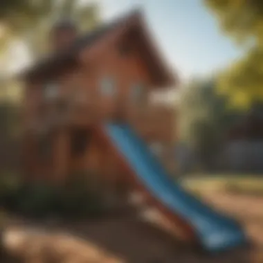 Playhouse with Fun Slide