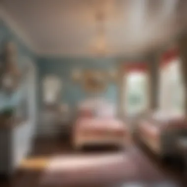 Interior design of the Princess Cottage Playhouse