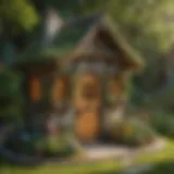 Playful Fairy Garden Theme for KidKraft Playhouse