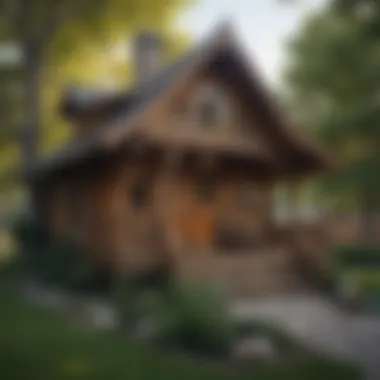 Rustic Retreat Cedar Playhouse Rustic Retreat Cedar Playhouse