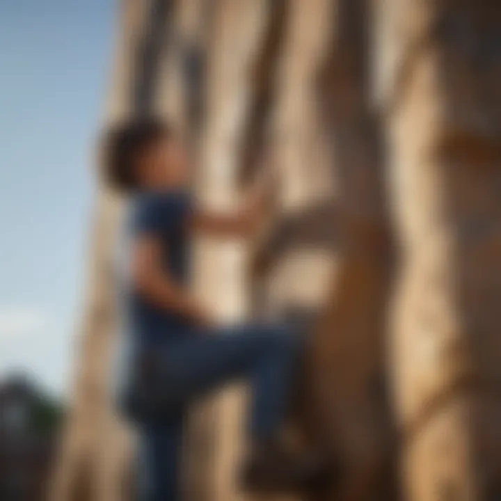 Safety Features of Climbing Wall on Playset