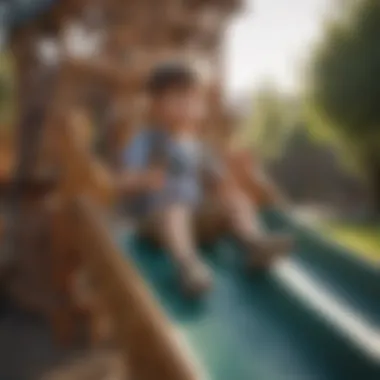 Safety First on Outdoor Playset Slide