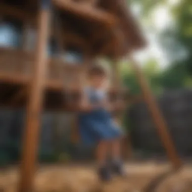 Ensuring Safety in Backyard Playhouse Swing Set Safety Measures in Backyard Playhouse Swing Set