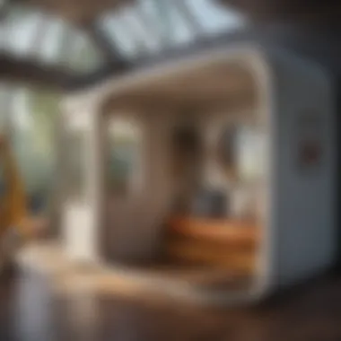 Ingenious Space Optimization Space-saving playhouse furniture solutions
