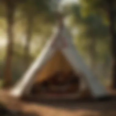 Versatile Teepee Playhouse Versatile teepee playhouse for imaginative play
