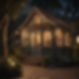 Enchanting Fairy Lights Illuminate Playhouse Interior