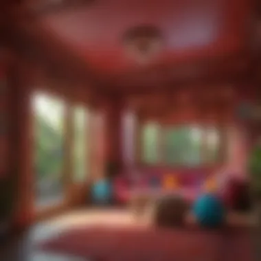 Contemporary Playhouse Design Colorful and vibrant modern playhouse interior