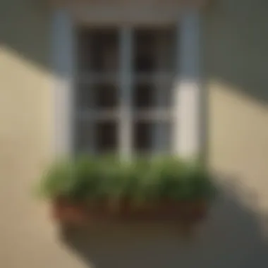 Timeless Vintage Dollhouse Window Box Vintage Dollhouse Window Box with Ivy