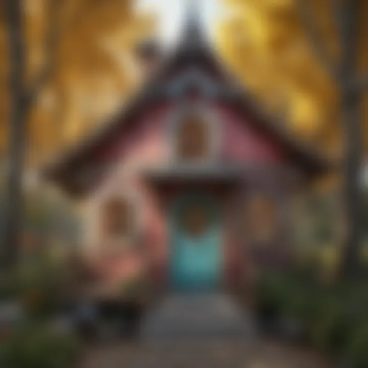 Whimsical Playhouse Architectural Wonder