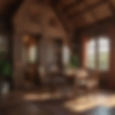 Enchanting Interior of a Wooden Playhouse Wooden Playhouse Interior Design